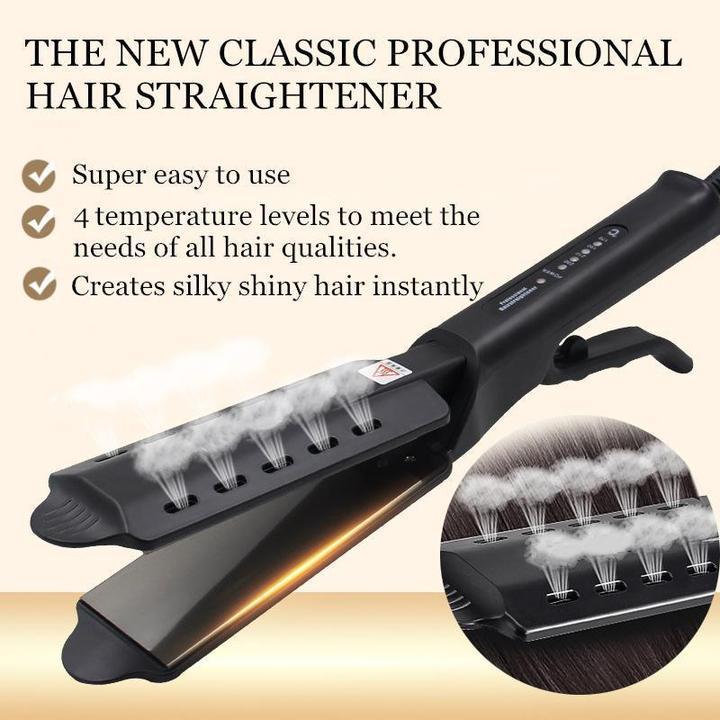 Ceramic Tourmaline Ionic Flat Iron Hair Straightener-Viral Super Shop