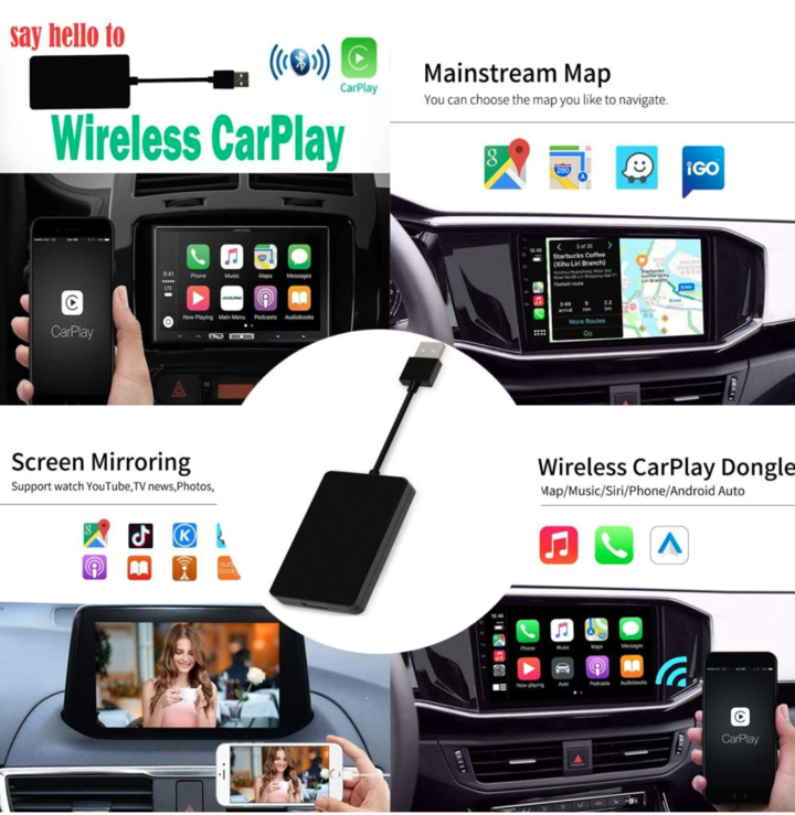 Carplay＆ Android Auto adapter--Suitable for all car brands-Viral Super Shop