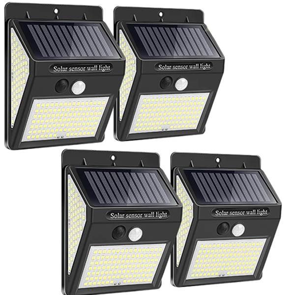 Motion Sensor Solar Powered 100 Led Lights-Viral Super Shop