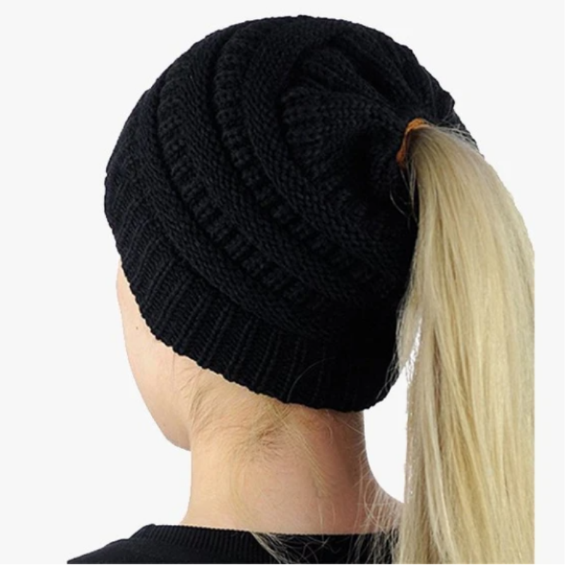 Ponytail Beanie Messy Bun-Viral Super Shop