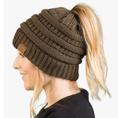 Ponytail Beanie Messy Bun-Viral Super Shop