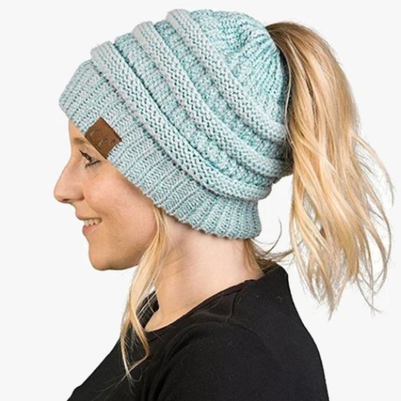 Ponytail Beanie Messy Bun-Viral Super Shop