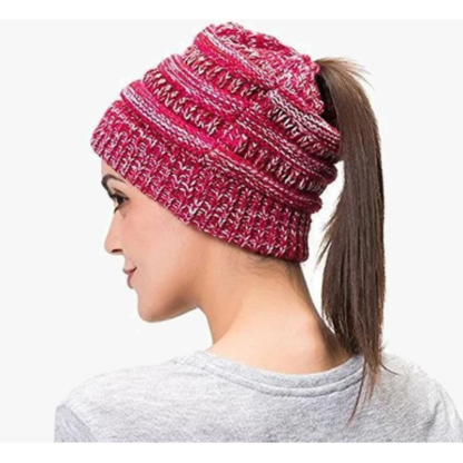 Ponytail Beanie Messy Bun-Viral Super Shop