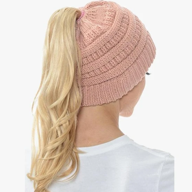Ponytail Beanie Messy Bun-Viral Super Shop