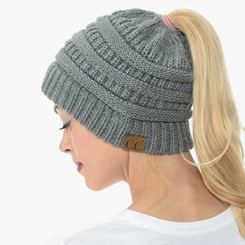 Ponytail Beanie Messy Bun-Viral Super Shop