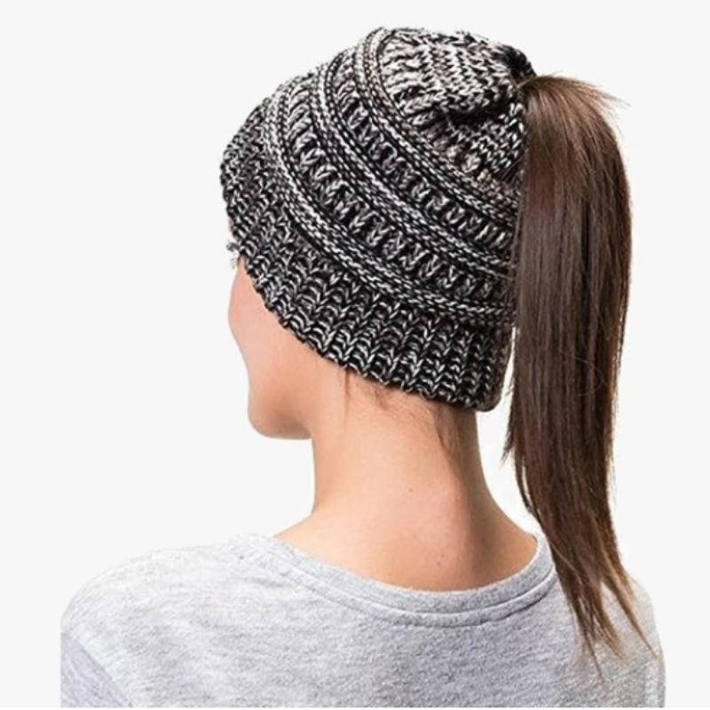 Ponytail Beanie Messy Bun-Viral Super Shop
