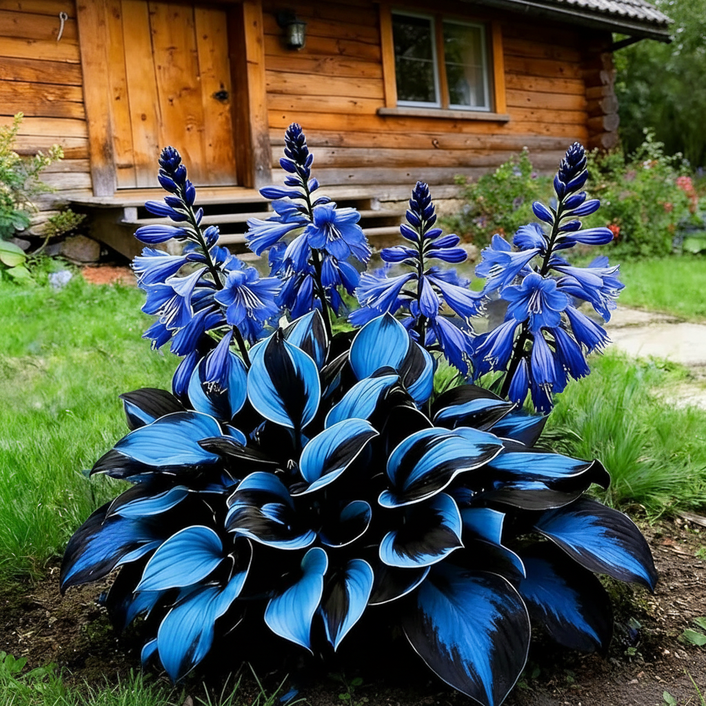 100 Blue Hosta Seeds