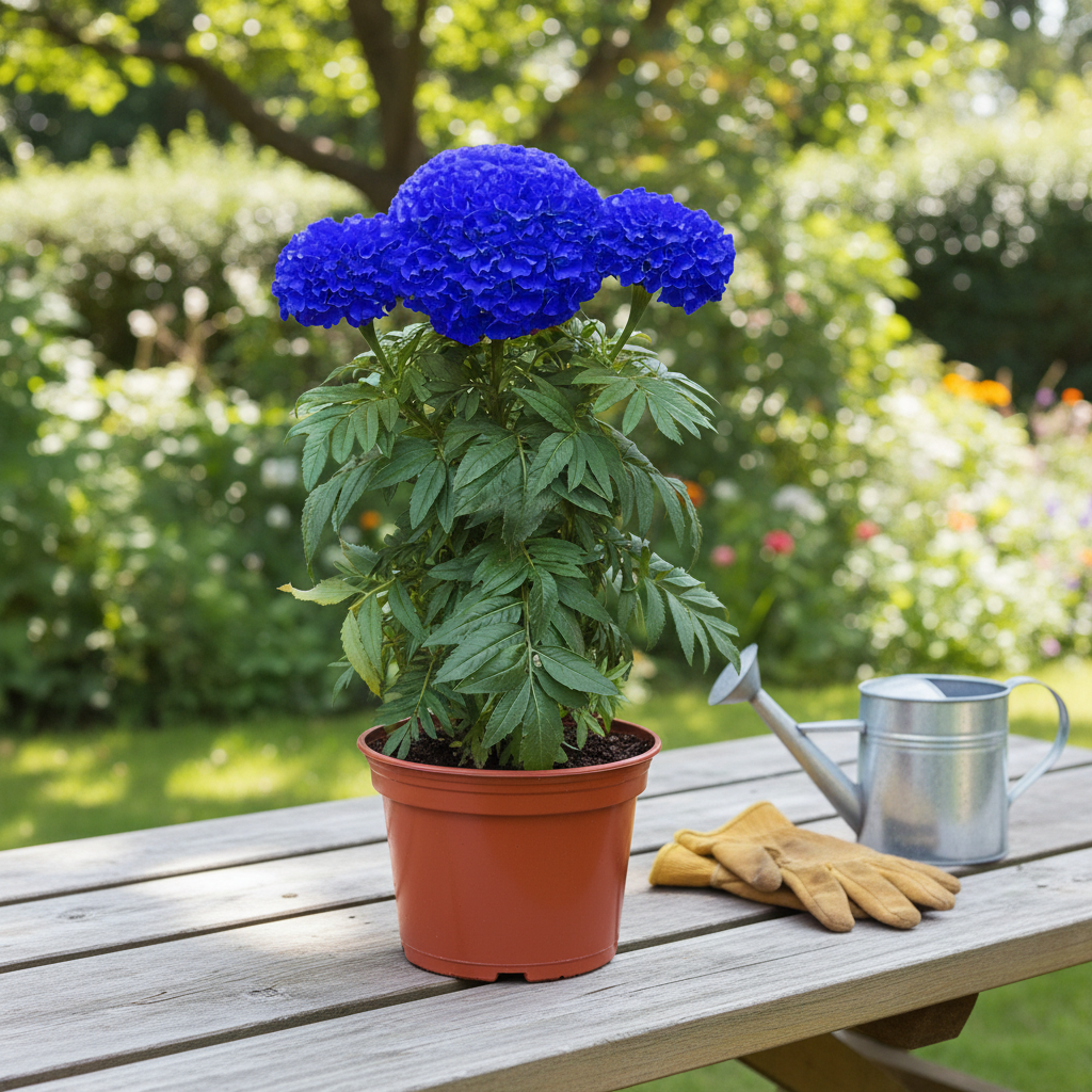 200 Pieces Blue Chrysanthemum Seeds