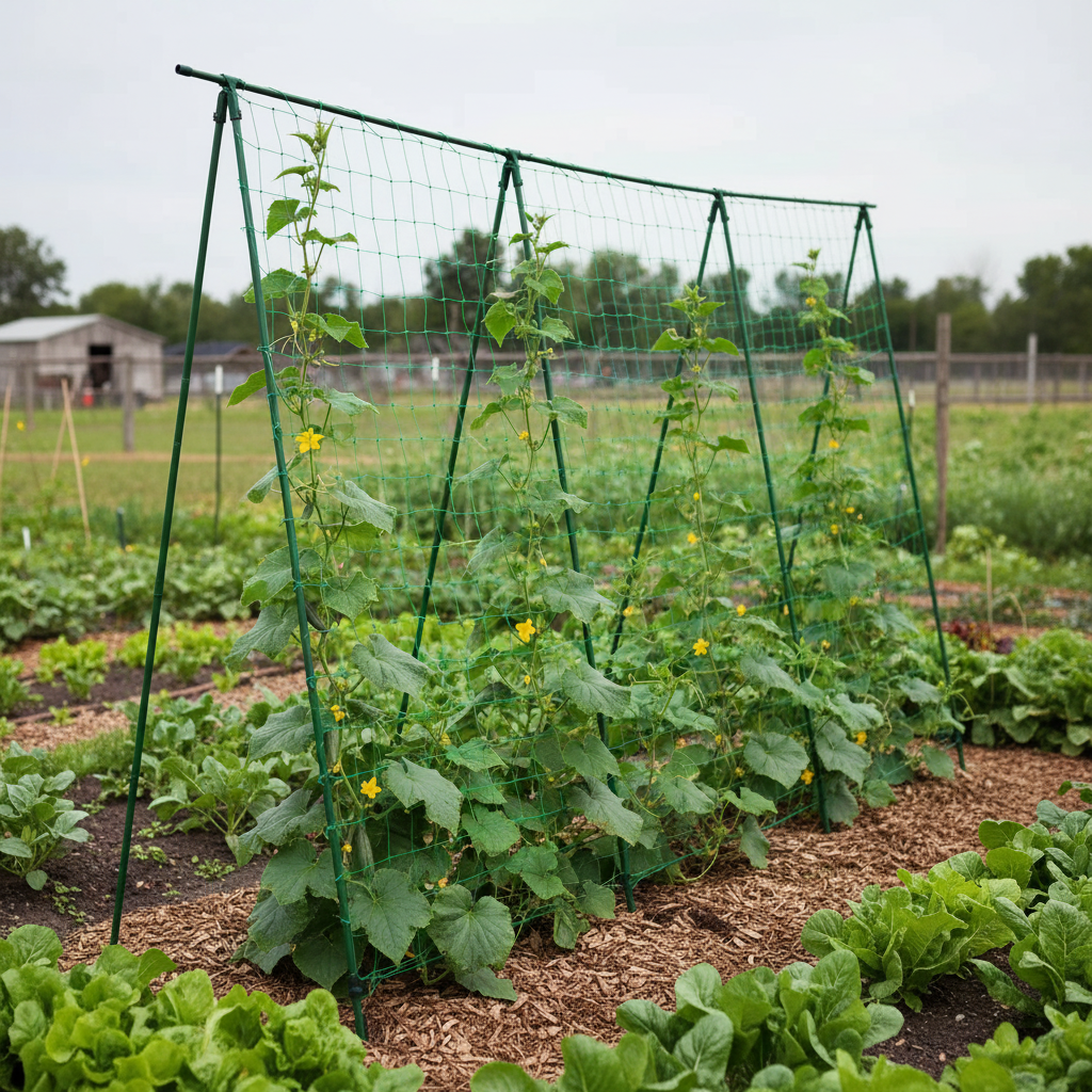 Outdoor And Indoor Plant Growth Scaffolding Net