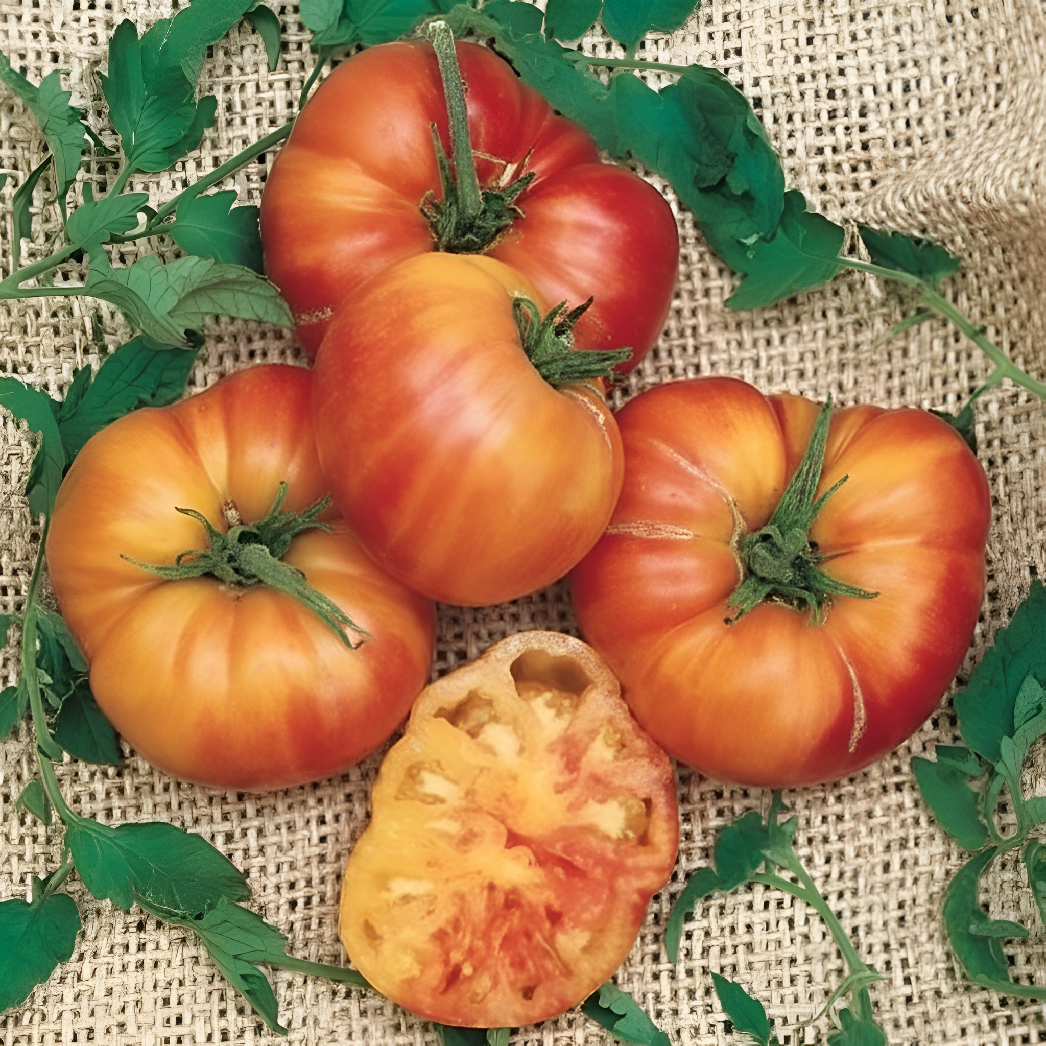 100 Organic Heirloom Large Rainbow Tomato Seeds