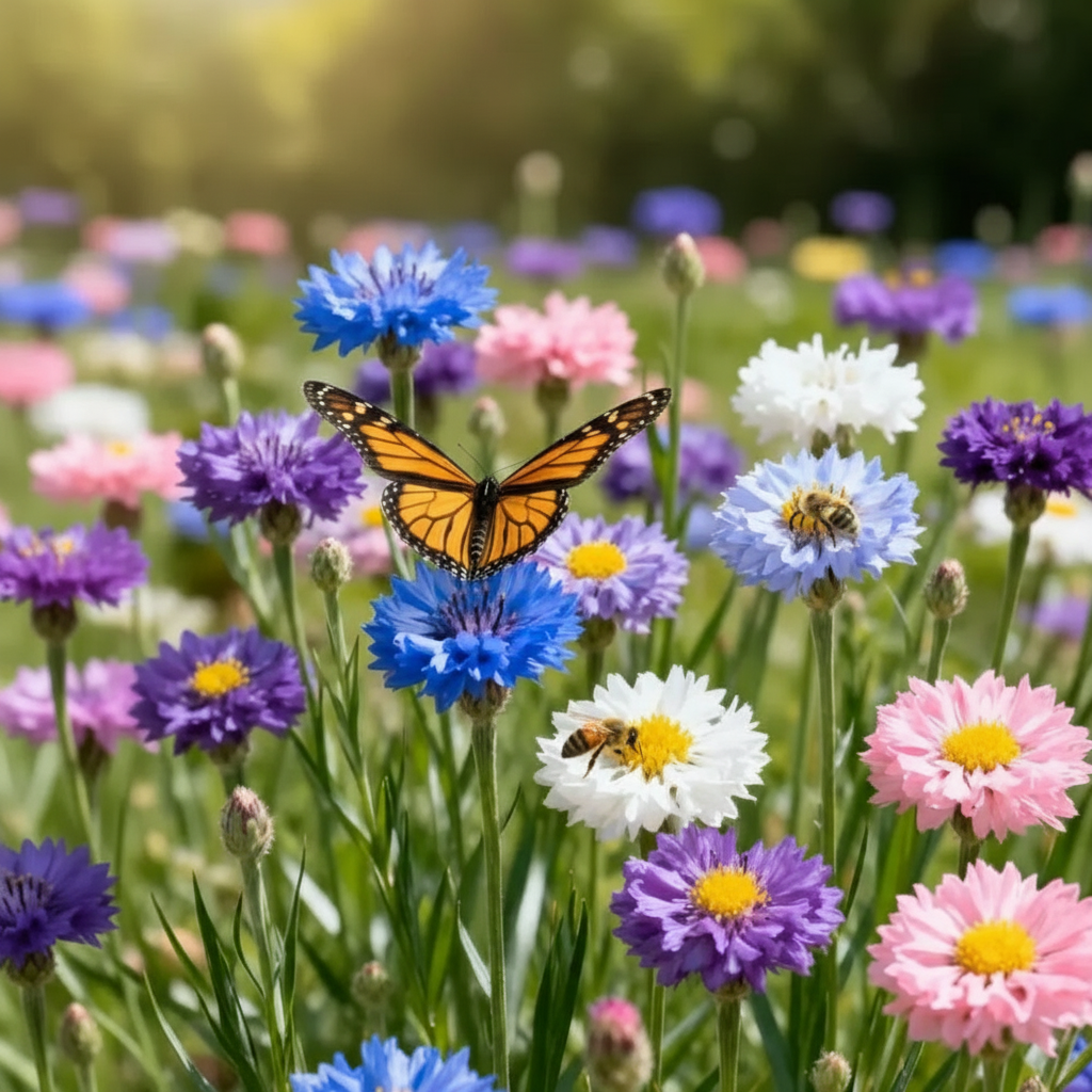 Easy Grow Cornflower Seeds