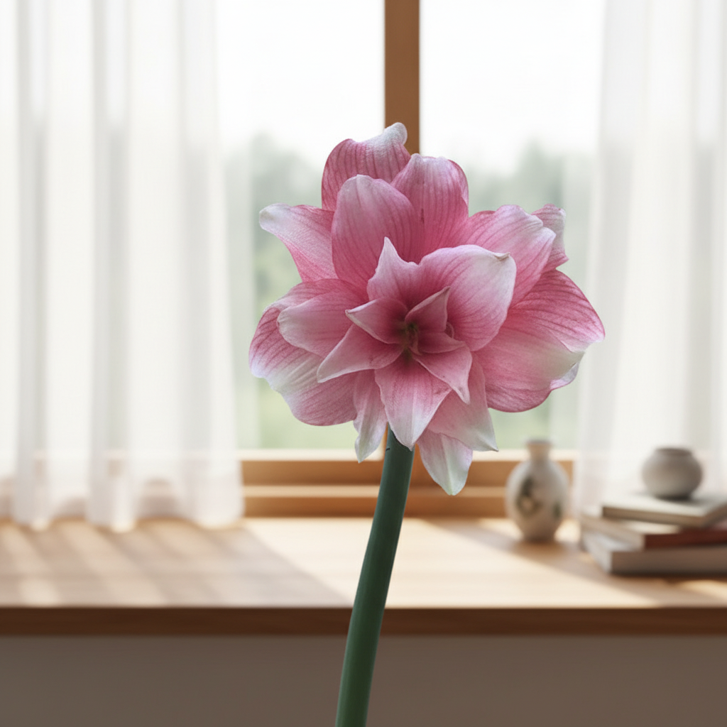Amaryllis Flower Bulb Plant For Garden And Home Decor