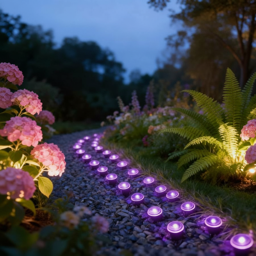 30 Pieces Waterproof Solar LED Pathway Lights 