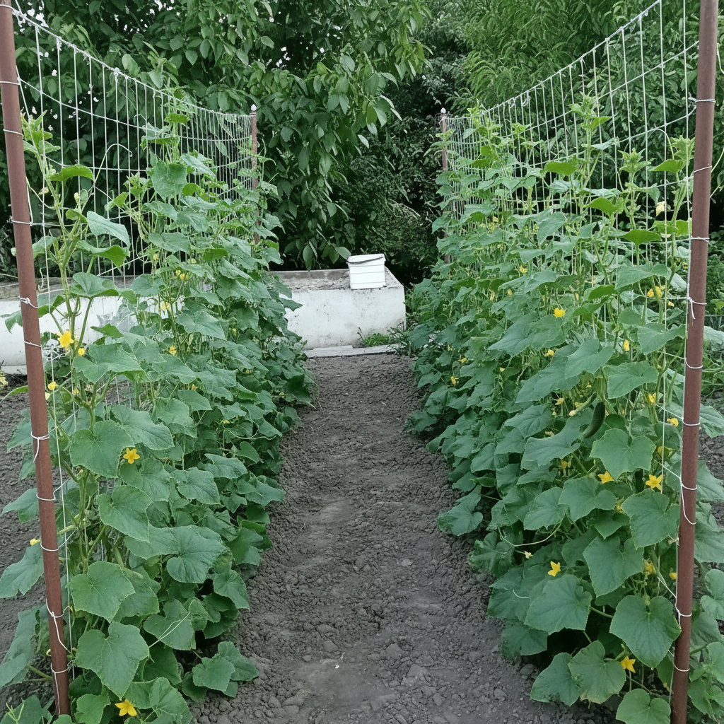 Plant Climbing Net For Cultivating Vines Fruits And Vegetables For Gardeners