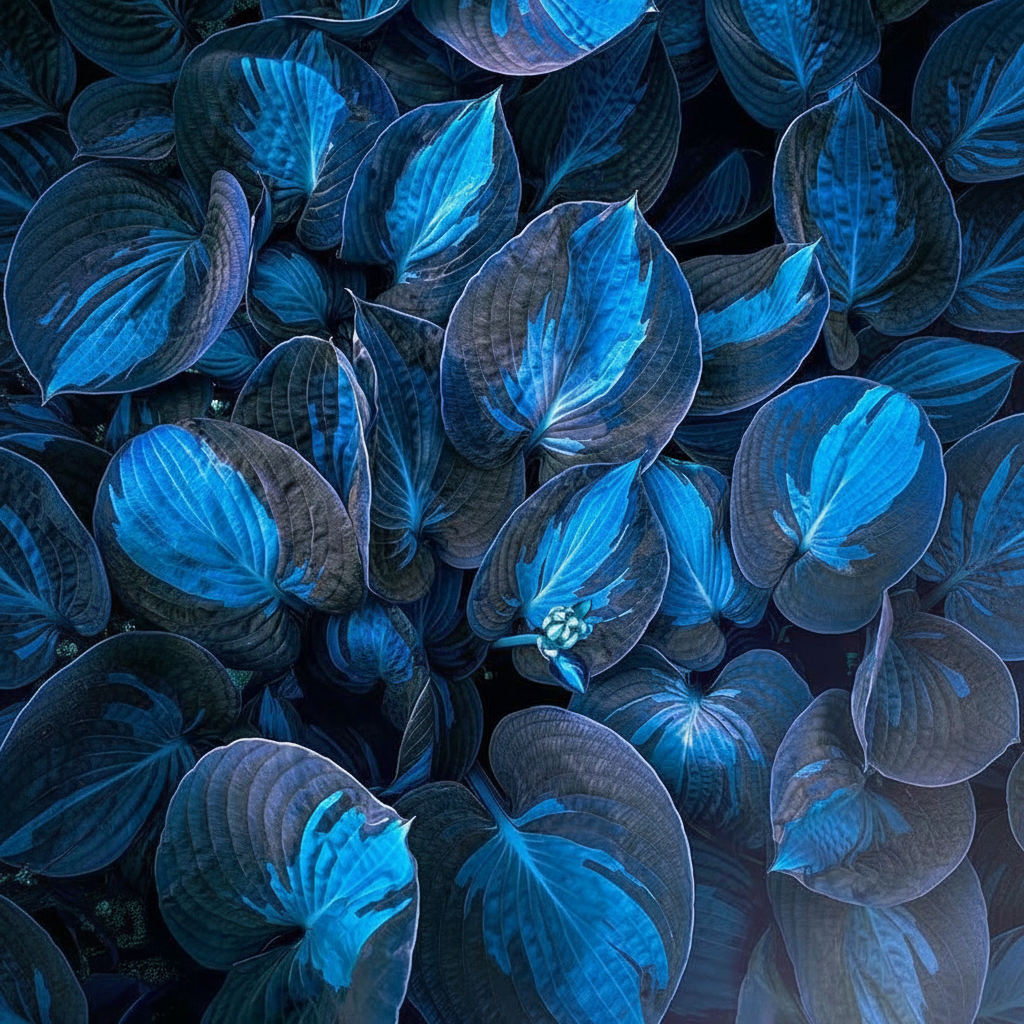 100 Blue Hosta Seeds