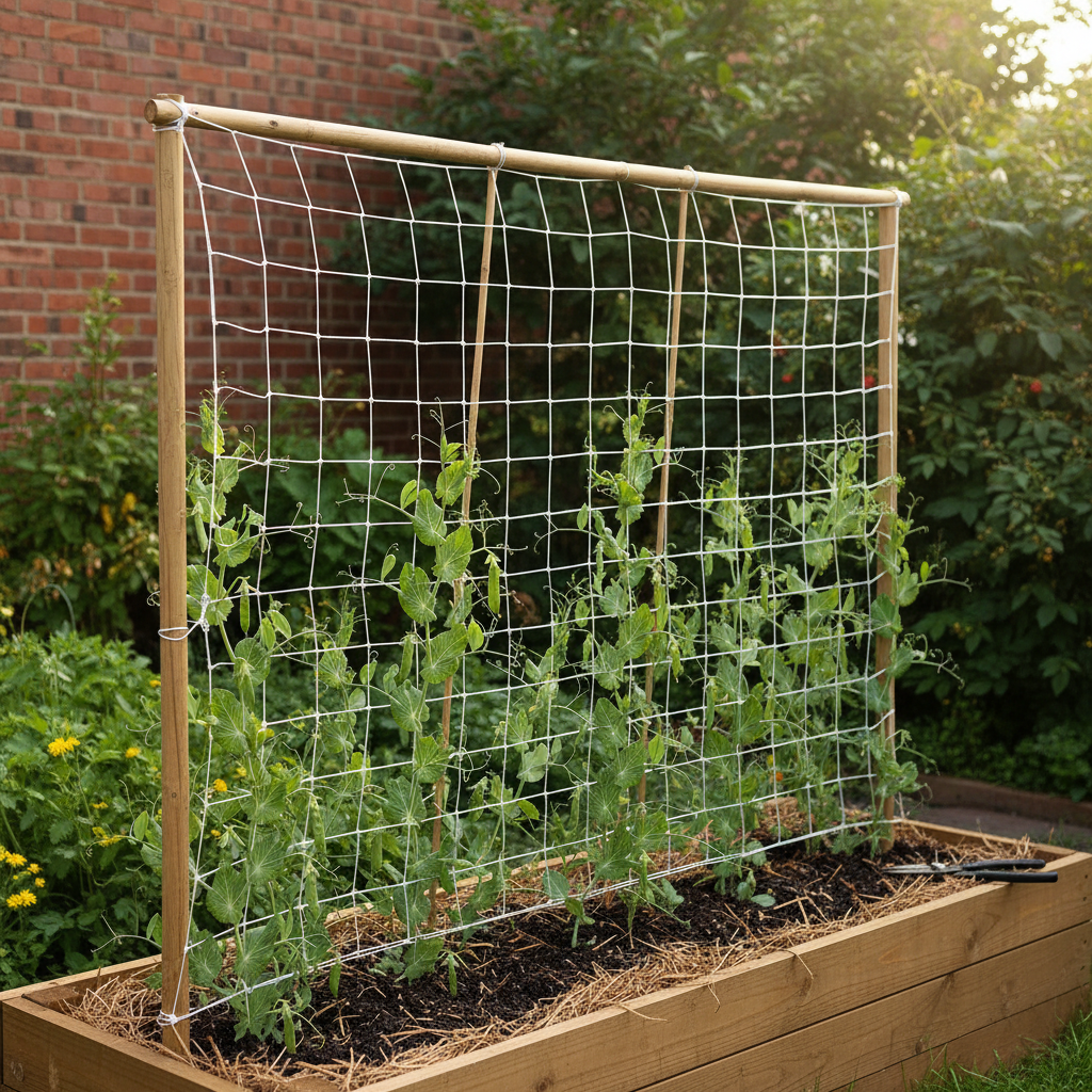 Plant Climbing Net For Cultivating Vines Fruits And Vegetables For Gardeners