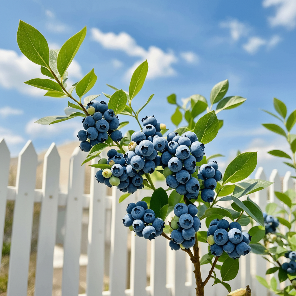 Fresh Blueberry Saplings Plant For Backyard Garden