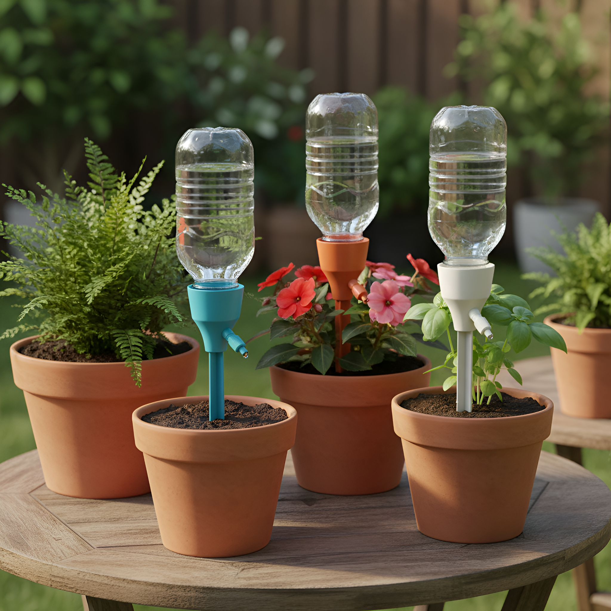 Pack Of 10 Easy Drip Irrigation Watering Spikes For Potted Plants