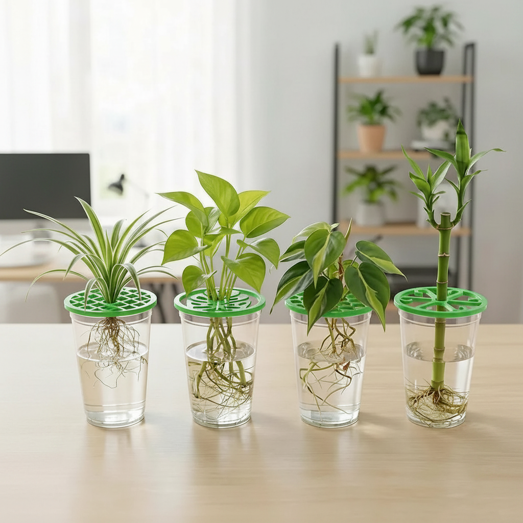4pcs Reusable Small Plant Propagation Trays 
