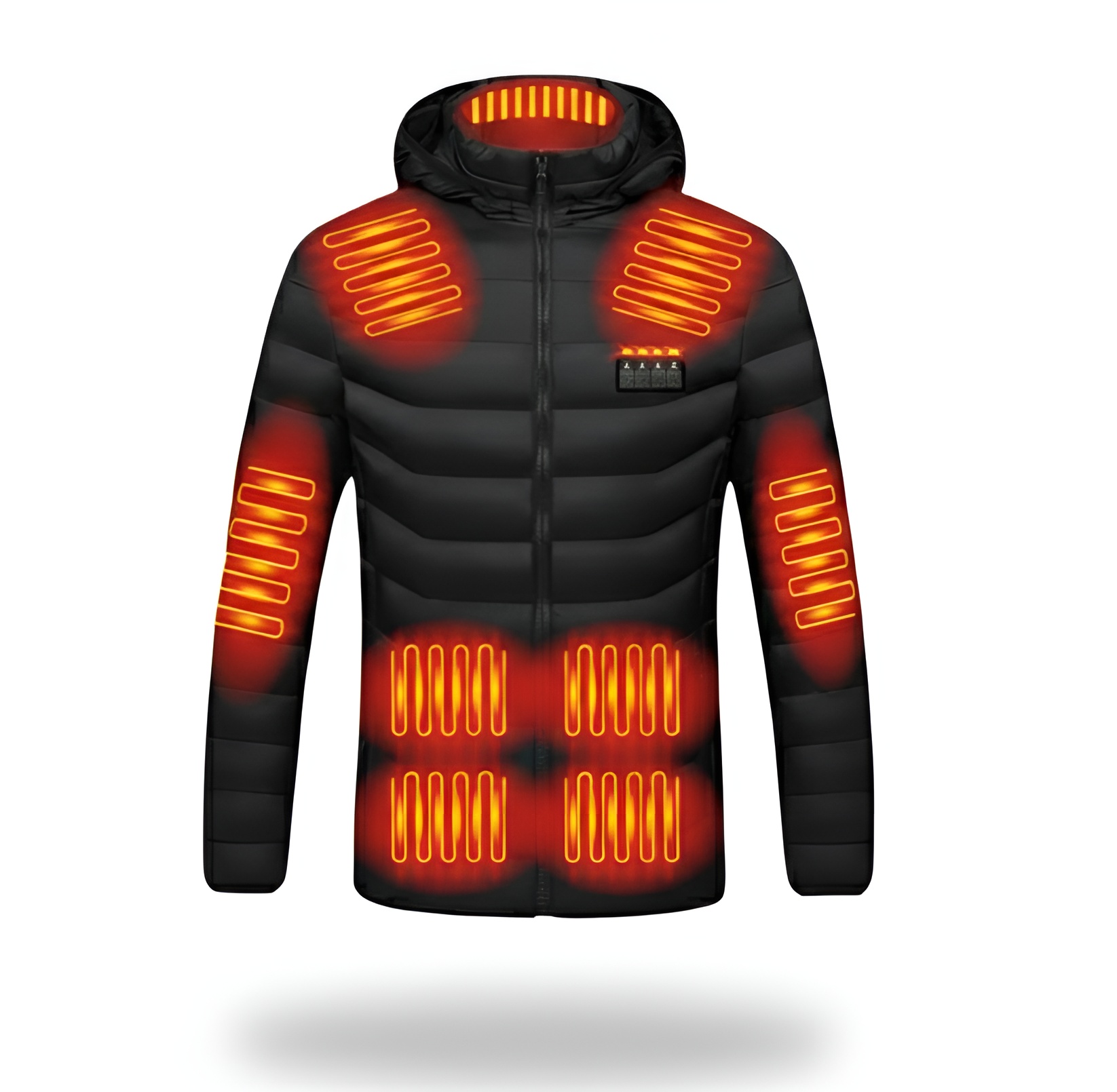 Winter Electric Heating Jacket With Adjustable Thermal Levels