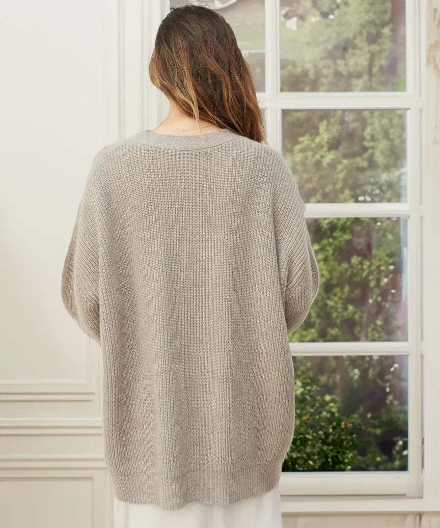 Woolen Cozy Cocoon Cardigan-Viral Super Shop