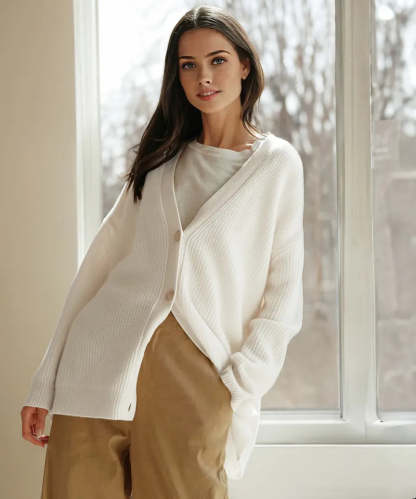 Woolen Cozy Cocoon Cardigan-Viral Super Shop
