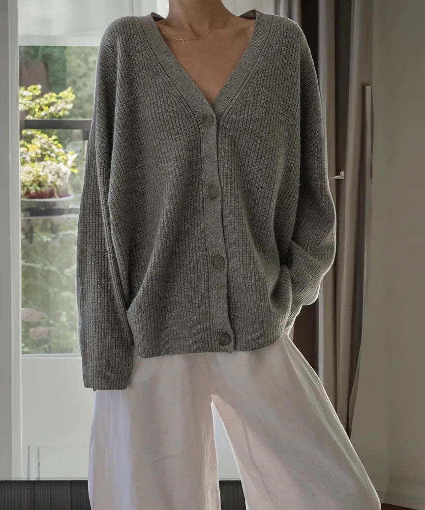 Woolen Cozy Cocoon Cardigan-Viral Super Shop