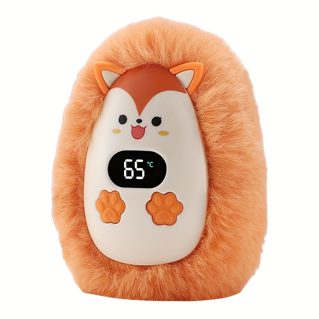 Portable USB Plush Design Warmer With Digital Display