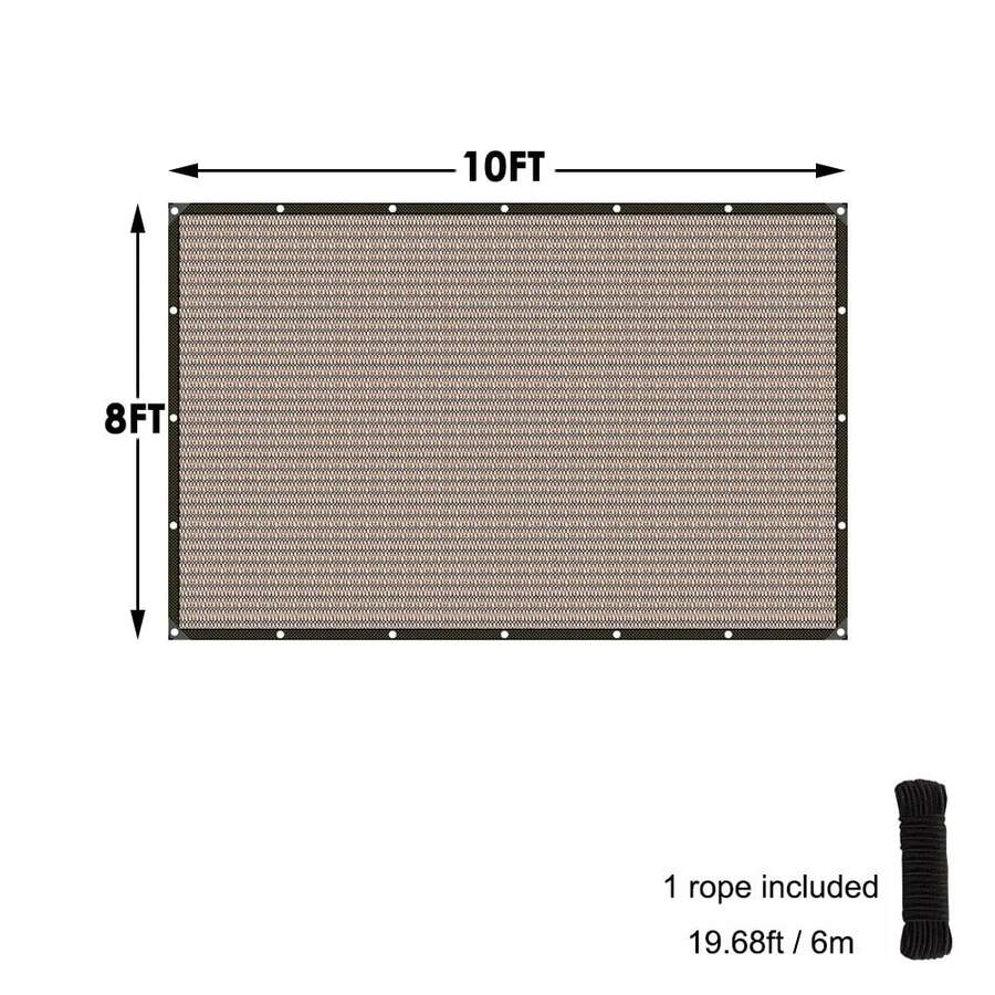 Sun Shade Cloth Privacy Screen With Grommets Balcony Fence Patio Garden Pergola, Pergola Cover Canopy Sun Shelter - Brown - View 16