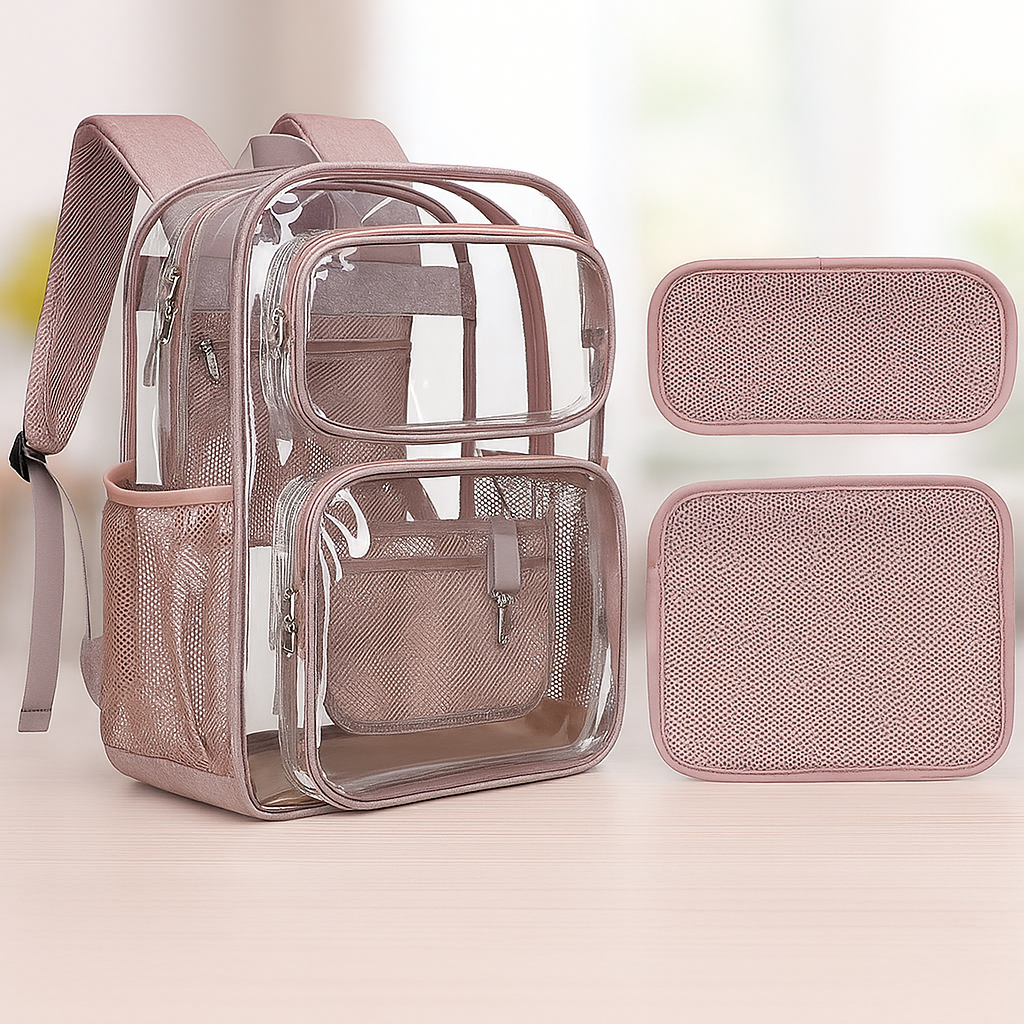 Clear Bookbag Backpack For School