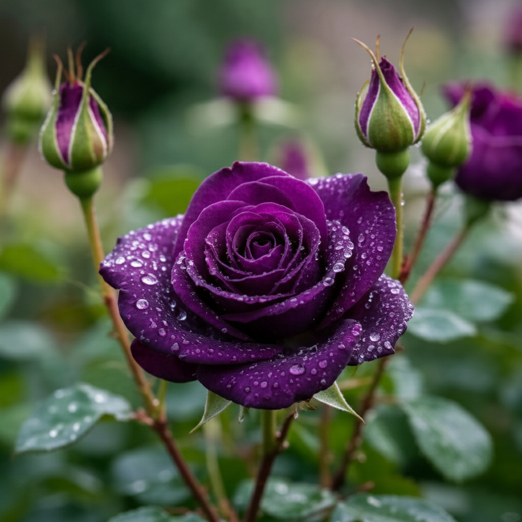 100 Pieces Rose Bush Seeds For Home Garden