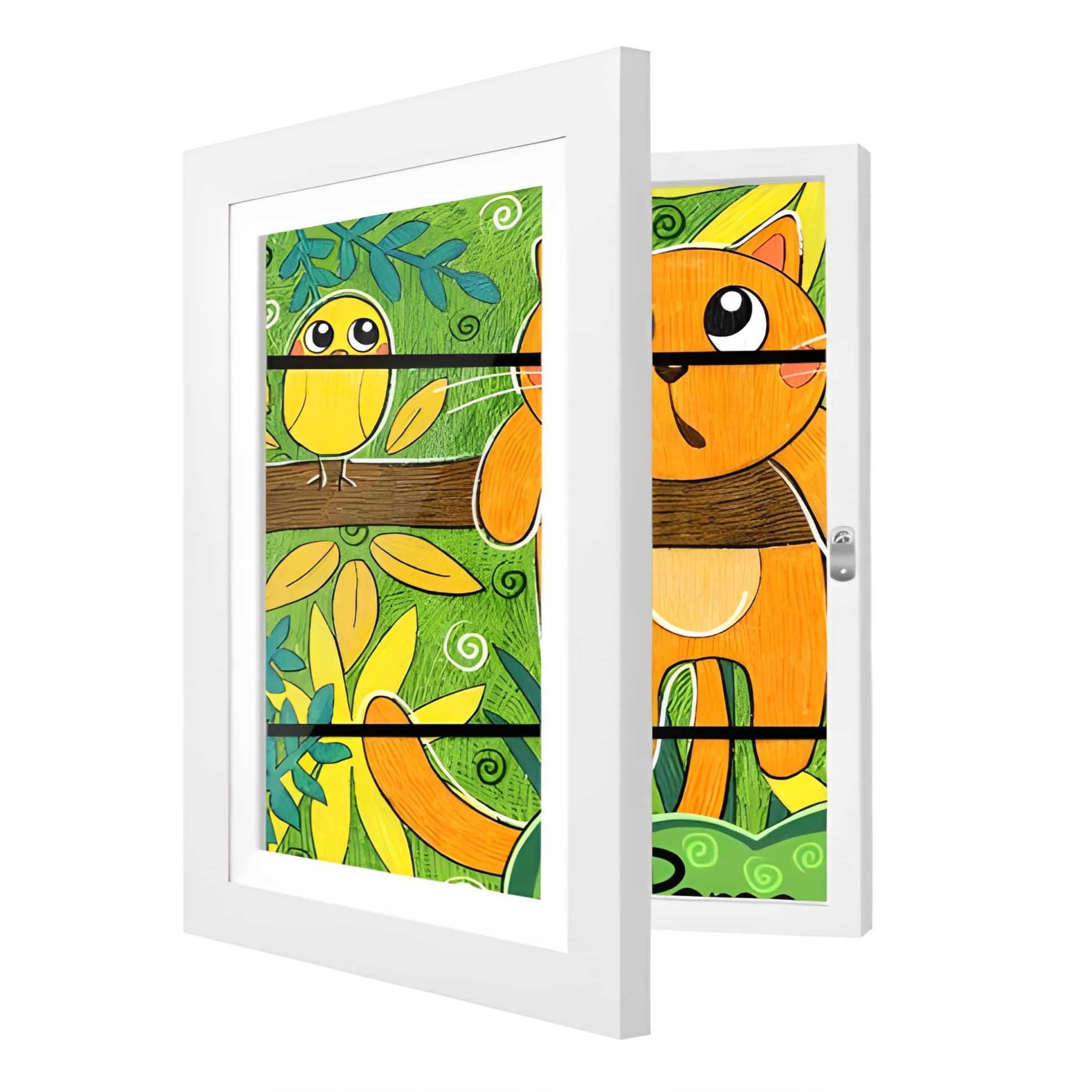 Magnetic Display Frame For Kids Artwork