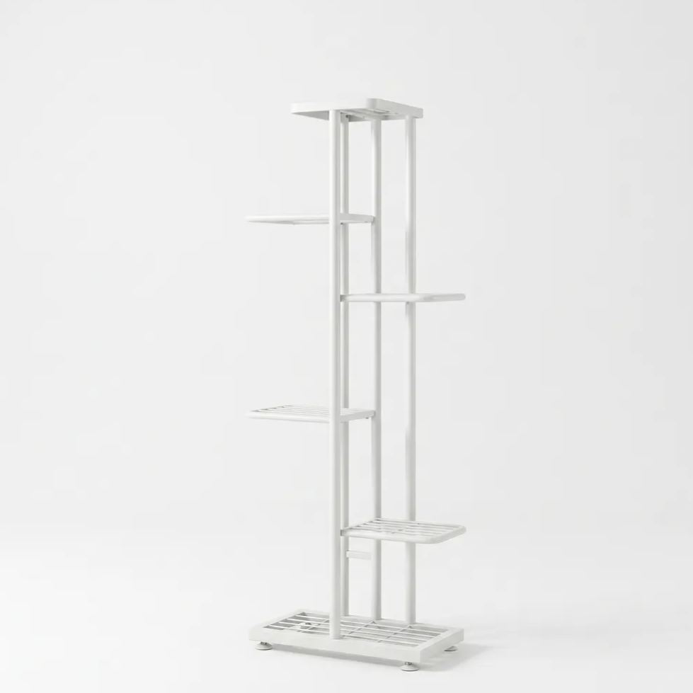 6 Tier Flower Pot Stand Shelf For Indoor Outdoor Plant Display