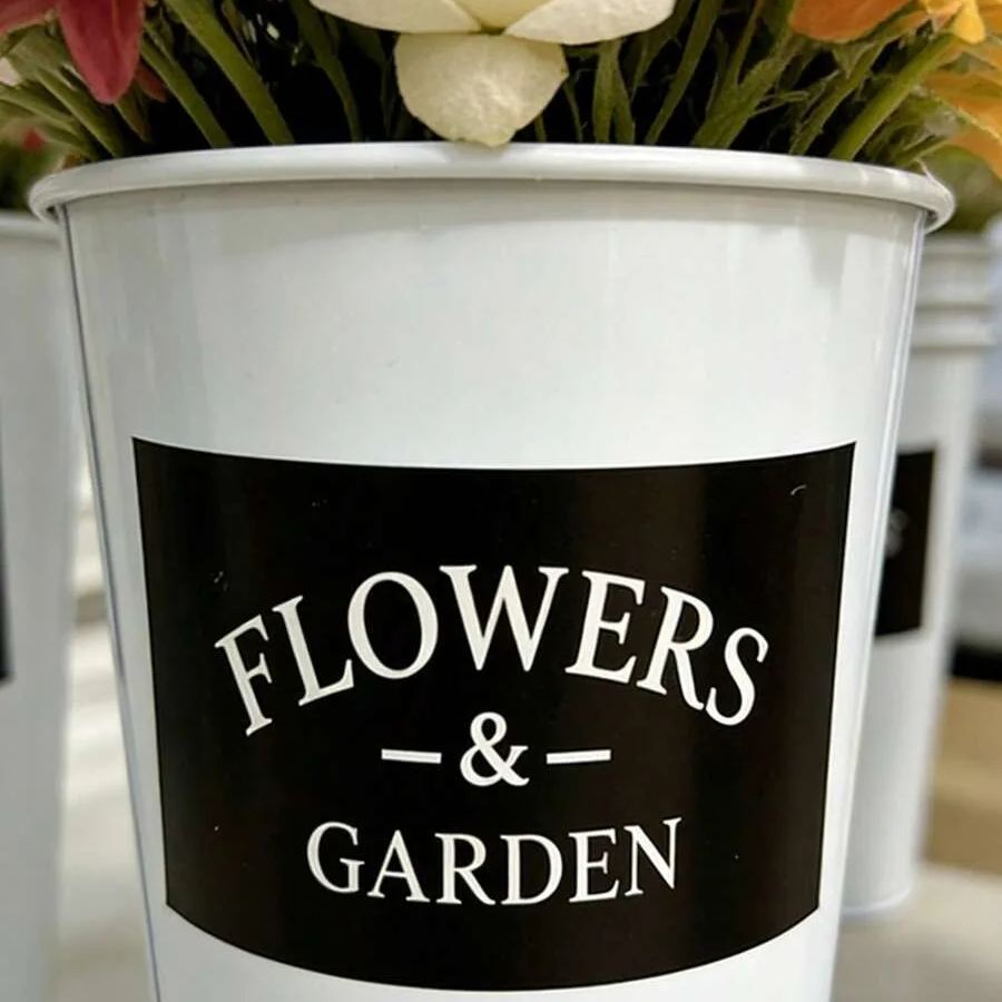 Classic Zinc Metal Bucket