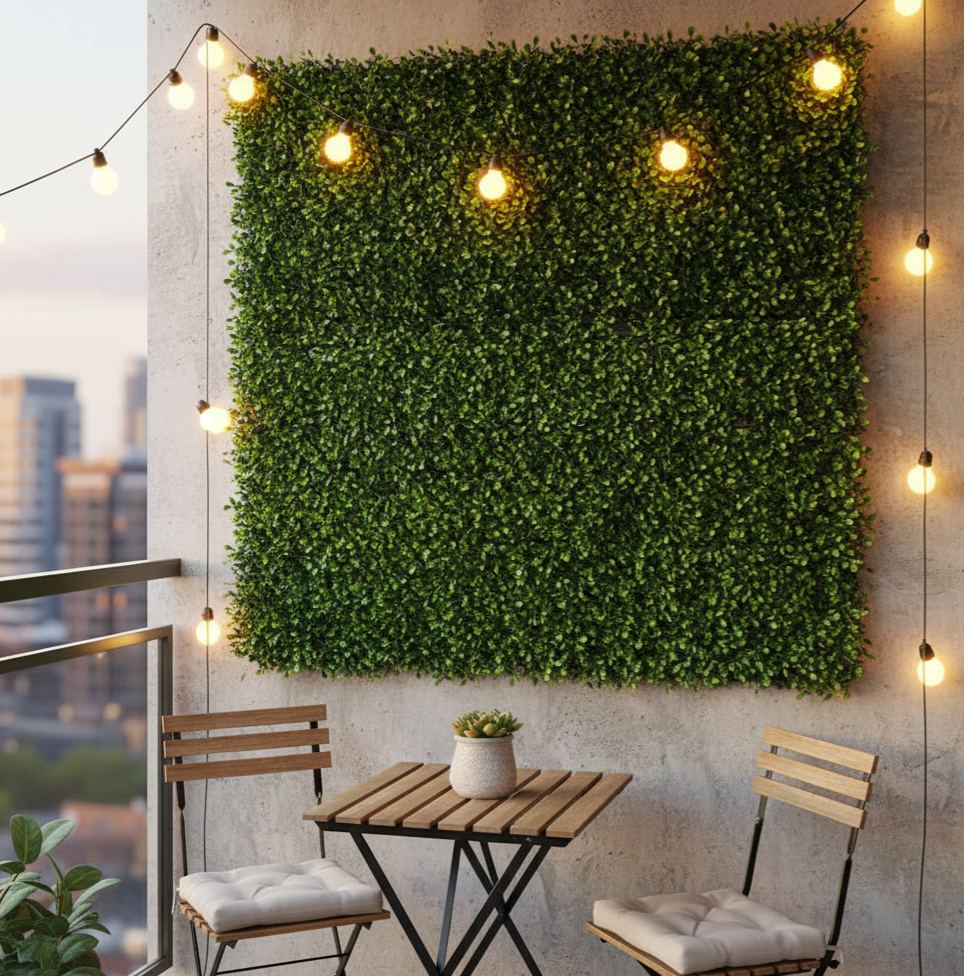 Artificial Boxwood Hedge Panels