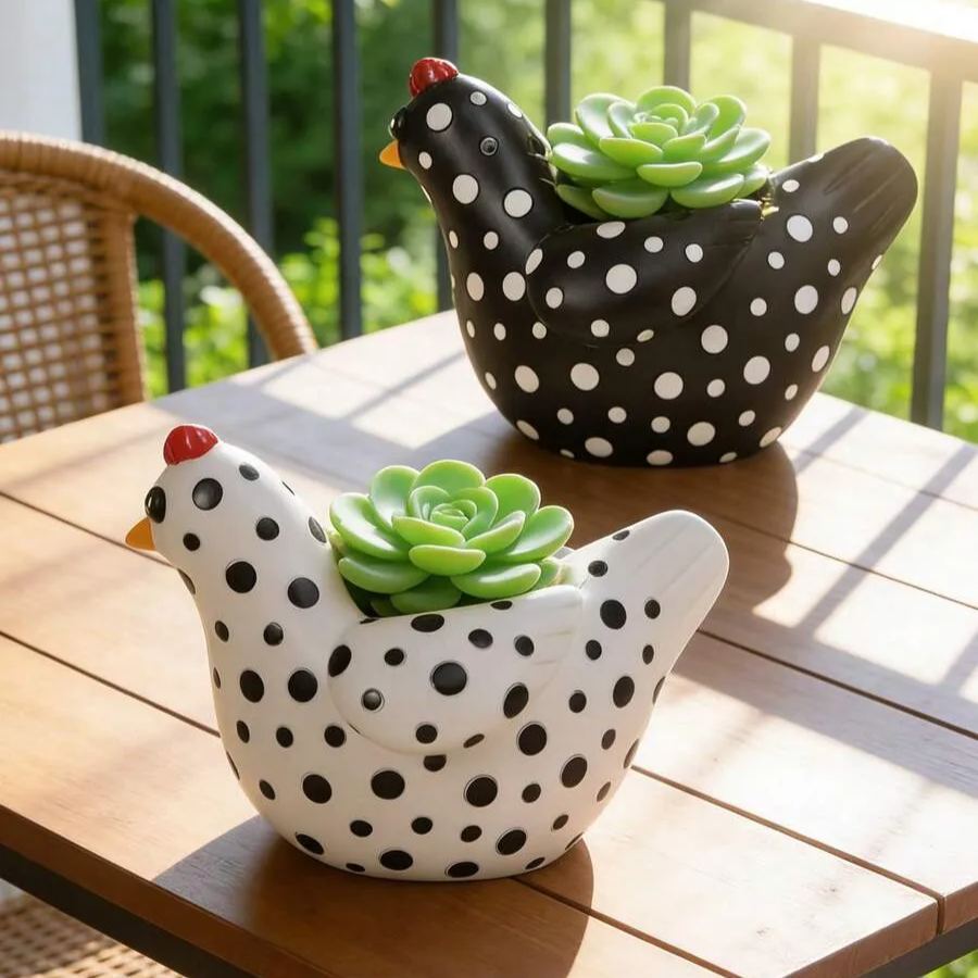 [Copy]Realistic Animal Planter Decor For Outdoor Garden Or Balcony Display