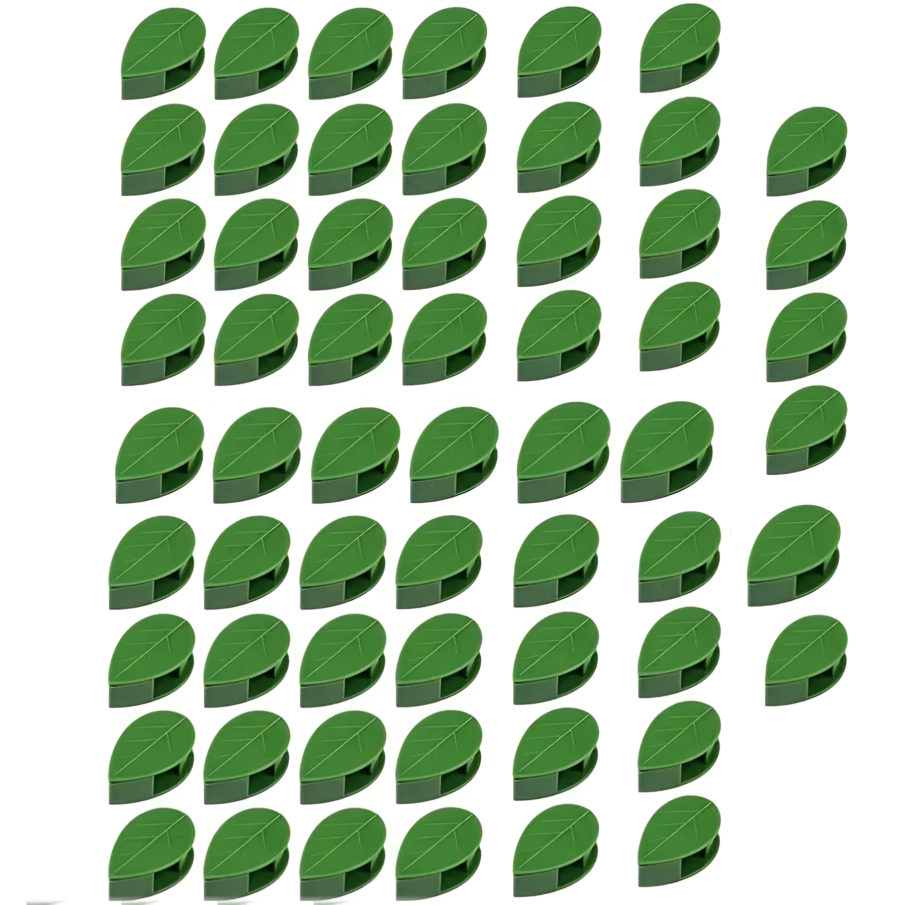 Green Leaf Plant Wall Fixture Clips For Climbing Plants