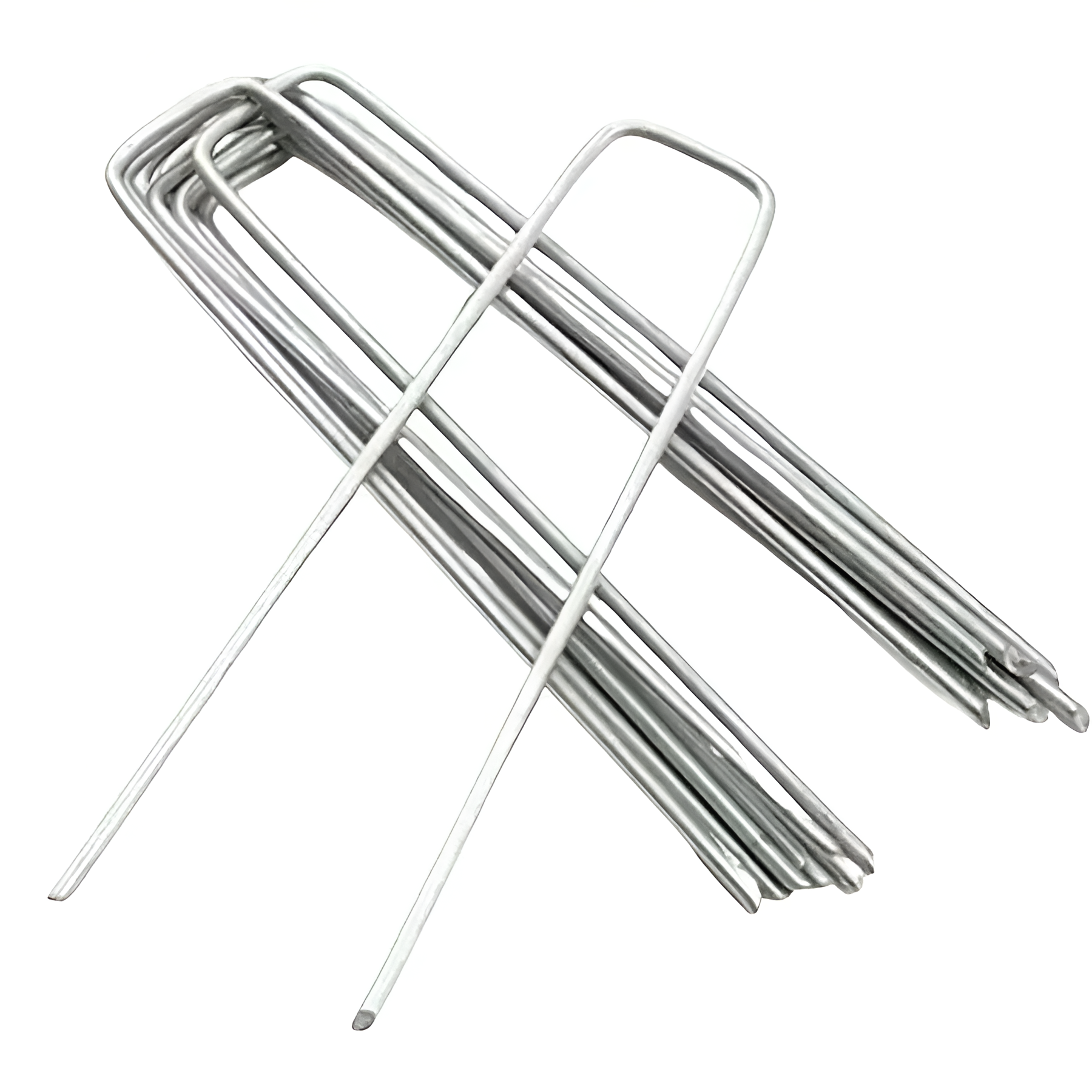 Galvanized Metal Garden Landscape Nails For Lawn Stakes Fence Fixing Plant Support