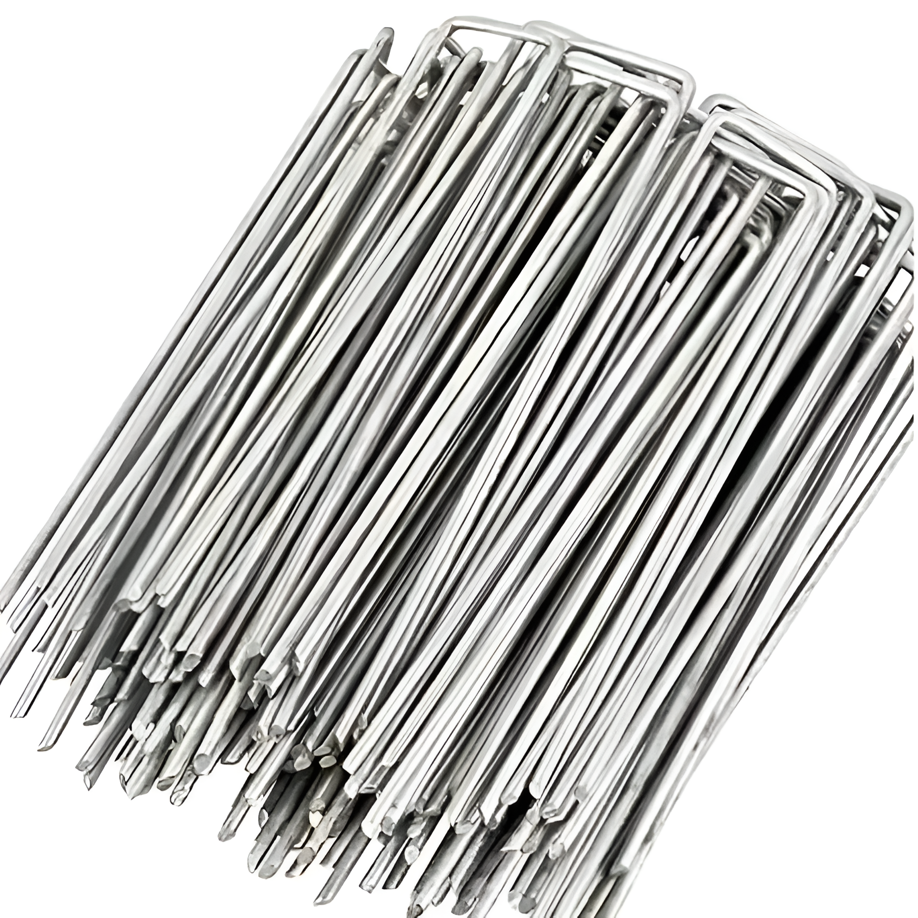 Galvanized Metal Garden Landscape Nails For Lawn Stakes Fence Fixing Plant Support