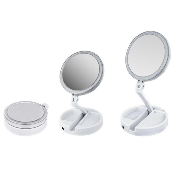 LED Folding Vanity Mirror-Viral Super Shop