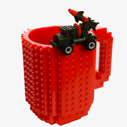 Original Build on Brick Mug - Ideal Cup for Juice, Tea, Coffee & Water - Best Novelty Gift-Viral Super Shop