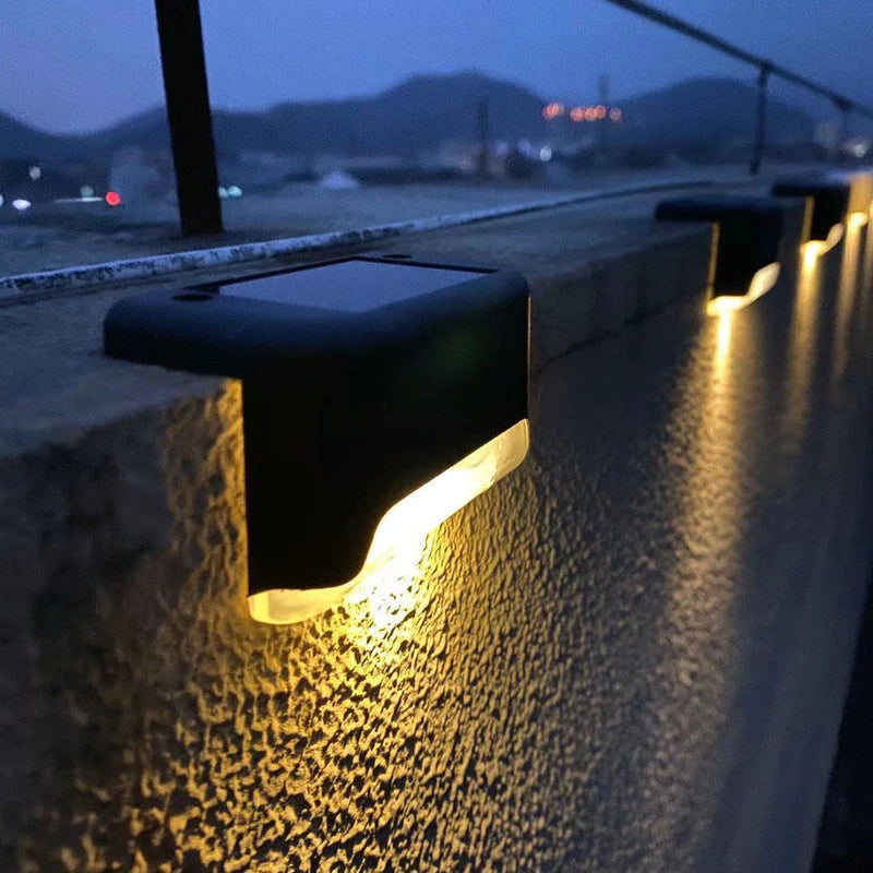 Outdoor Garden Waterproof LED Solar Stair Light-Sparklie Lights
