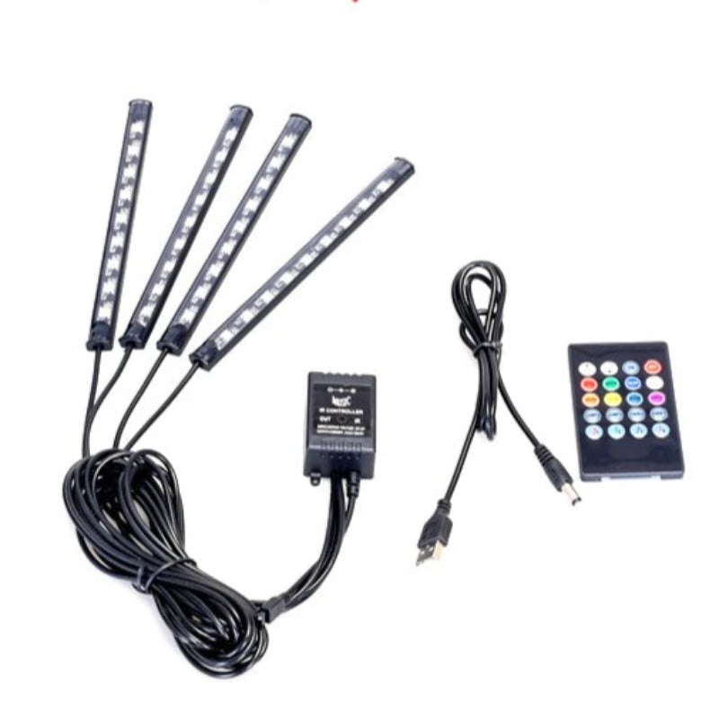 LED Controllable Ambient Car Light With USB-Sparklie Lights