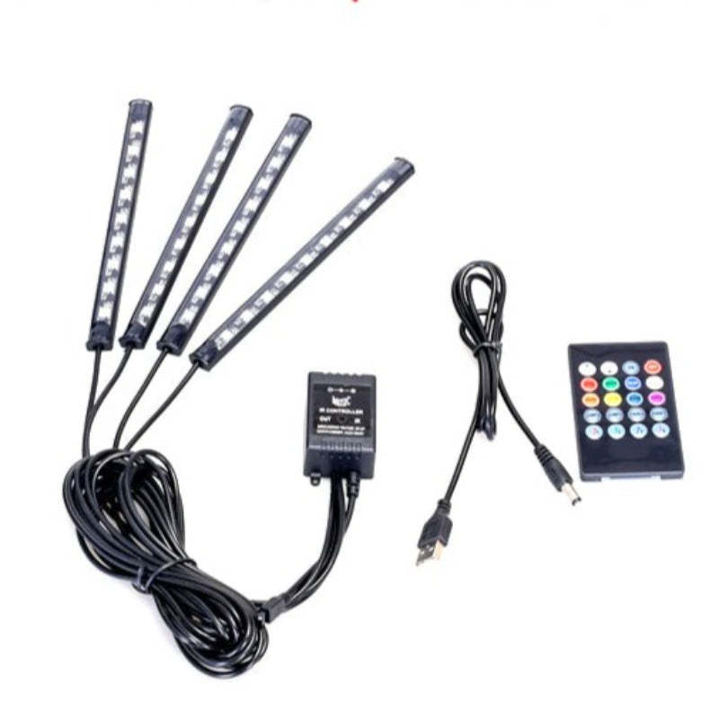 LED Controllable Ambient Car Light With USB-Sparklie Lights