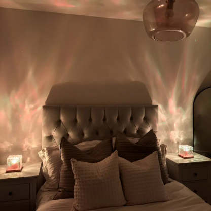 Luminous Cube Lamp with Dynamic LED Light Display-Sparklie Lights