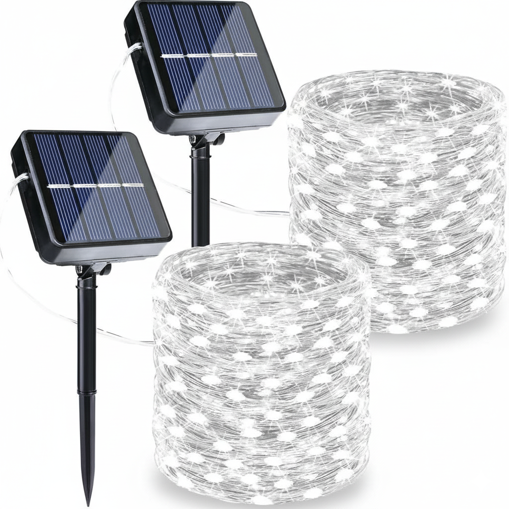 Pack Of 2 Halloween Solar String Lights