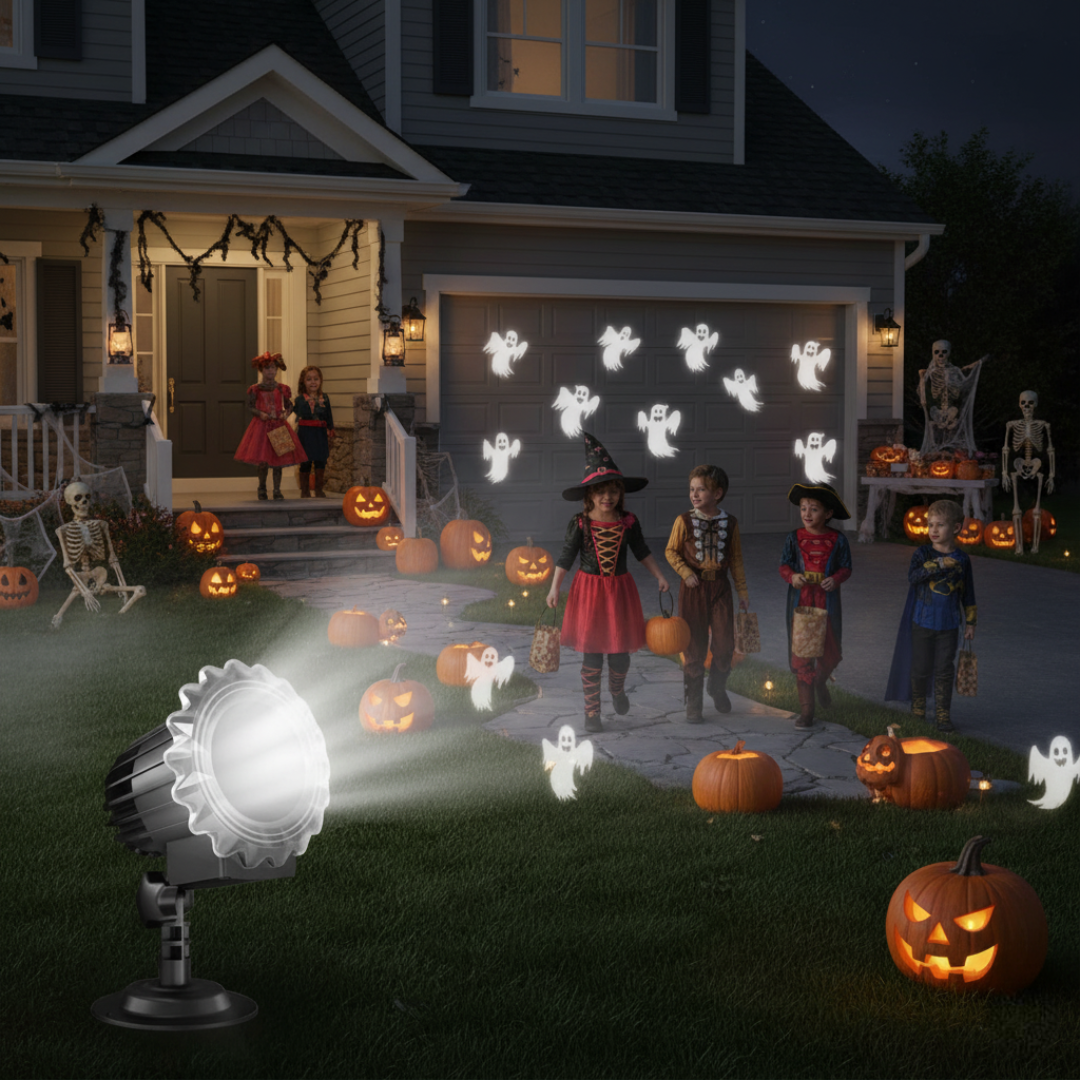 Halloween Projector Rotating Outdoor Lights