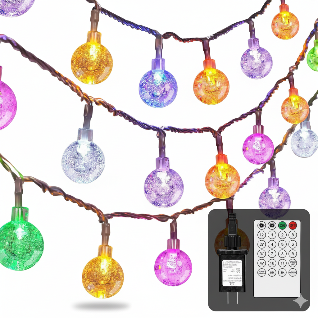 66FT Outdoor String Lights