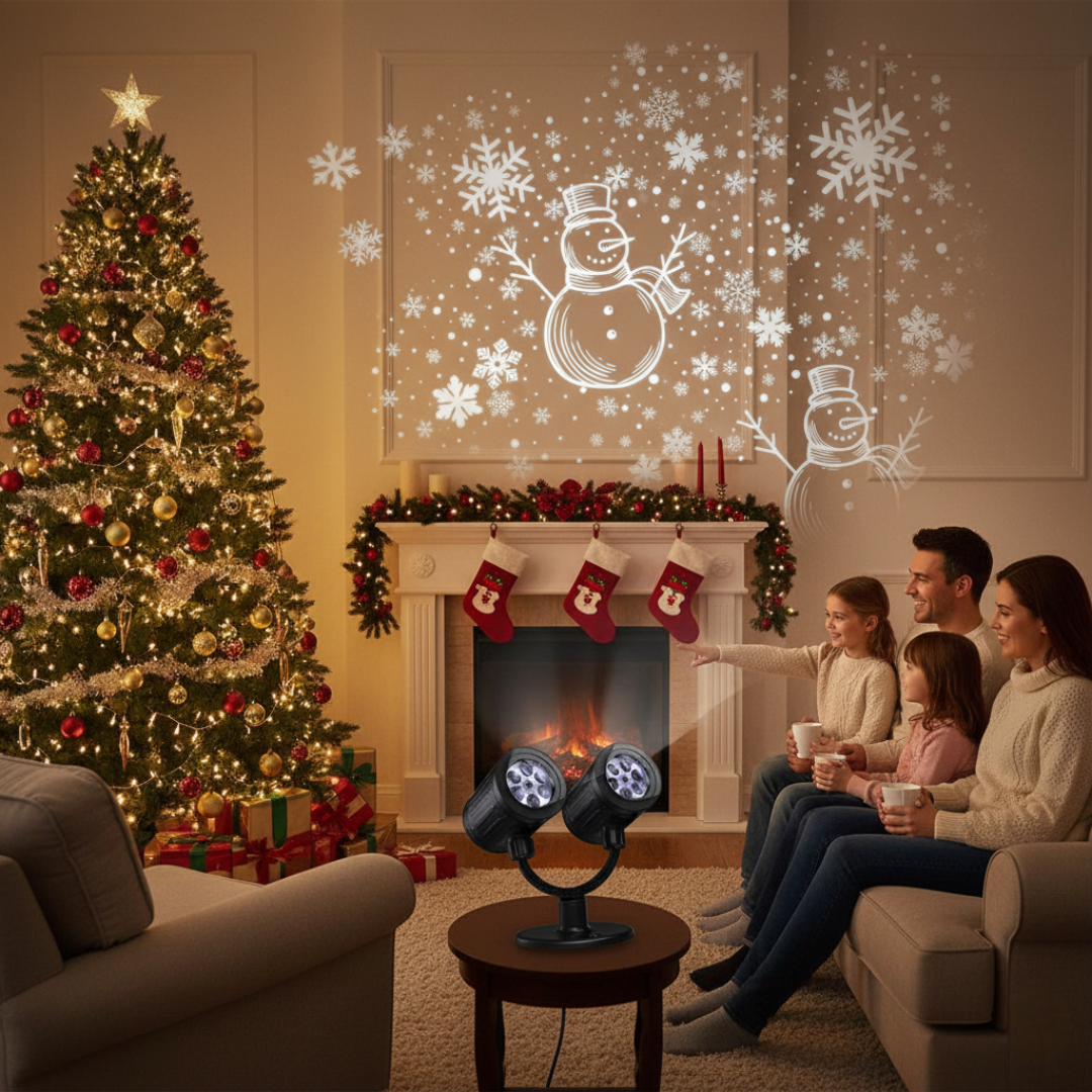 Dynamic Halloween Outdoor Projection Lights