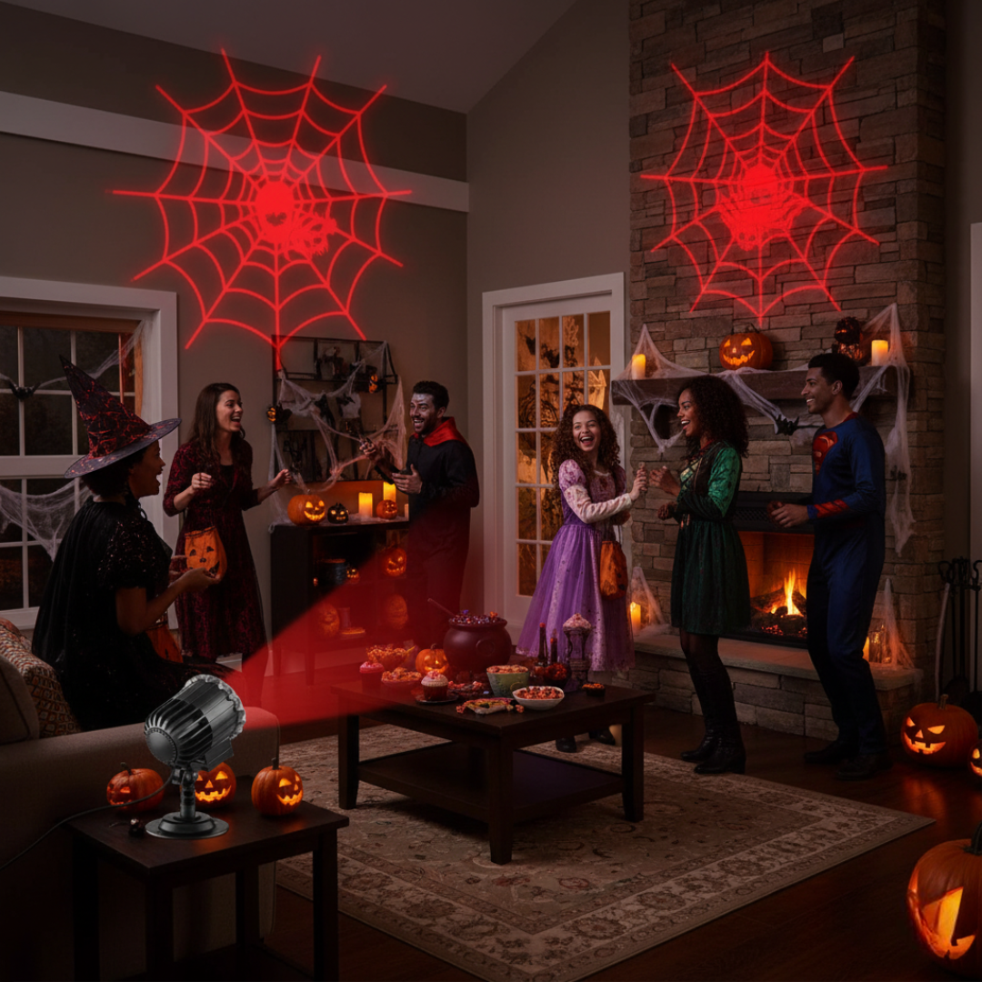 Halloween Projector Rotating Outdoor Lights